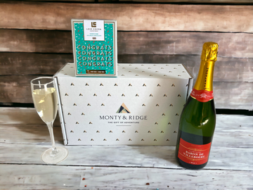 Congratulations Champagne and Chocolate Gift Box