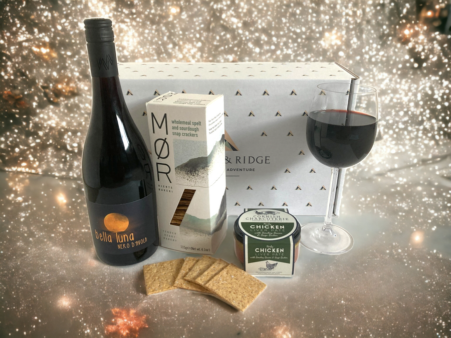 Red Wine and Pâté Celebration Gift Box