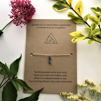 Marathon Runner’s Wish Bracelet | ‘Anyone can run, but it takes a special kind of someone to run a marathon’