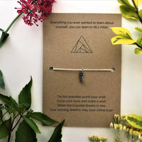 Marathon Runner’s Wish Bracelet | 'Everything you ever wanted to learn about yourself you can learn in 26.2 miles'