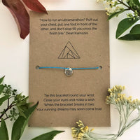 Ultramarathon Runner’s Wish Bracelet | 'How to run an ultramarathon... Don't stop until you reach the finish line'