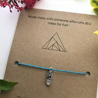 Marathon Runner’s Wish Bracelet | ‘Never mess with someone who runs 26.2 miles for fun'