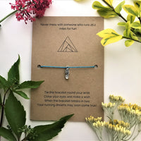 Marathon Runner’s Wish Bracelet | ‘Never mess with someone who runs 26.2 miles for fun'