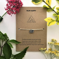 Runner’s Wish Bracelet | 'RUN HAPPY'