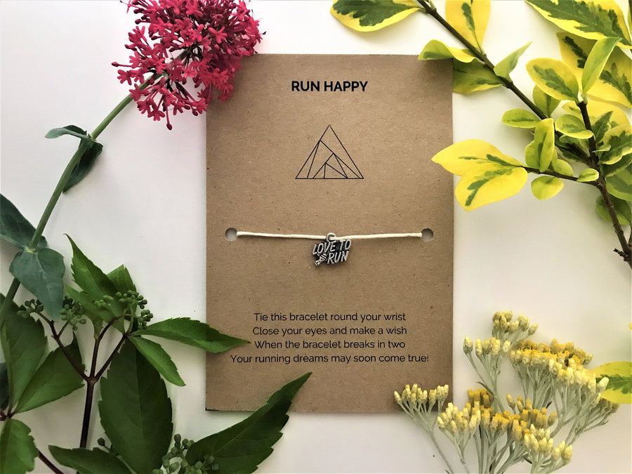Runner’s Wish Bracelet | 'RUN HAPPY'
