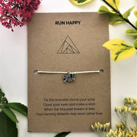 Runner’s Wish Bracelet | 'RUN HAPPY'