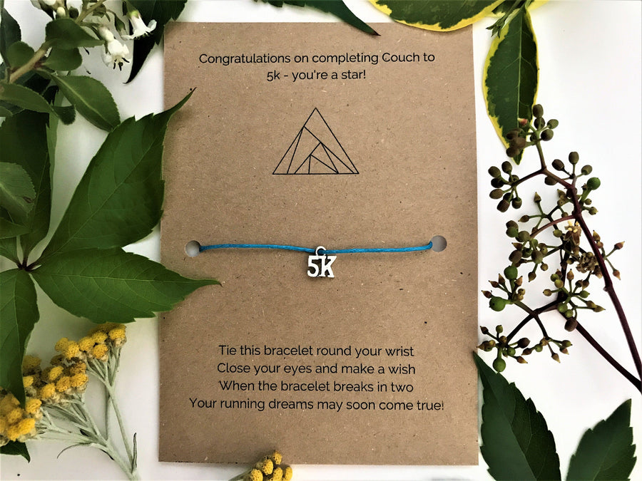 Couch to 5k Runner’s Wish Bracelet | ‘Congratulations on completing Couch to 5k'