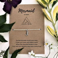 Wild Swimming Wish Bracelet | 'Mermaid at heart'