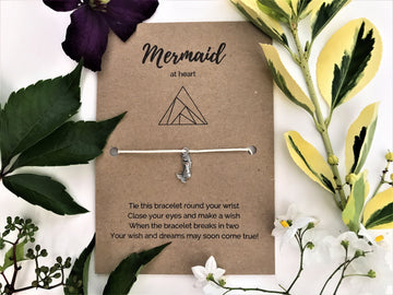 Wild Swimming Wish Bracelet | 'Mermaid at heart'