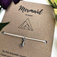 Wild Swimming Wish Bracelet | 'Mermaid at heart'