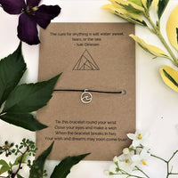 Sea Lover's Wish Bracelet | 'The cure for anything is salt water - sweat, tears or the sea'