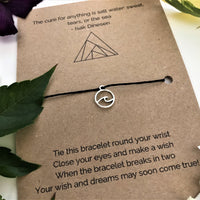 Sea Lover's Wish Bracelet | 'The cure for anything is salt water - sweat, tears or the sea'