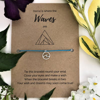 Sea Lover's Wish Bracelet | 'Home is where the waves are'