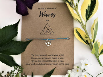 Sea Lover's Wish Bracelet | 'Home is where the waves are'