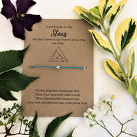 Friendship Wish Bracelet | 'Good friends are like stars'