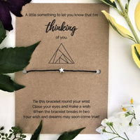 Friendship Wish Bracelet | 'Thinking of you'