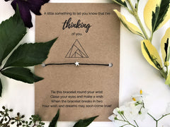 Friendship Wish Bracelet | 'Thinking of you'