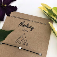 Friendship Wish Bracelet | 'Thinking of you'
