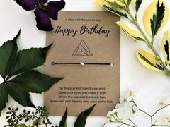 Birthday Wish Bracelet - birthday, bracelet - Monty&Ridge