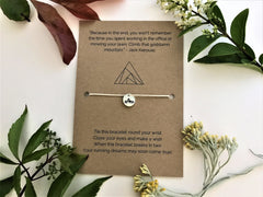 Mountain Trail Runner’s Wish Bracelet | 'Climb that goddamn mountain'