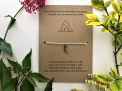 Marathon Runner’s Wish Bracelet | 'Everything you ever wanted to learn about yourself you can learn in 26.2 miles'
