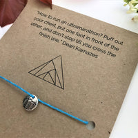 Ultramarathon Runner’s Wish Bracelet | 'How to run an ultramarathon... Don't stop until you reach the finish line'
