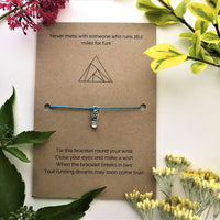 Marathon Runner’s Wish Bracelet | ‘Never mess with someone who runs 26.2 miles for fun'