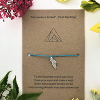 Runner’s Wish Bracelet | 'No human is limited'