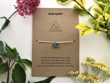 Runner’s Wish Bracelet | 'RUN HAPPY'