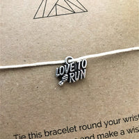 Runner’s Wish Bracelet | 'RUN HAPPY'