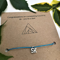 Couch to 5k Runner’s Wish Bracelet | ‘Congratulations on completing Couch to 5k'