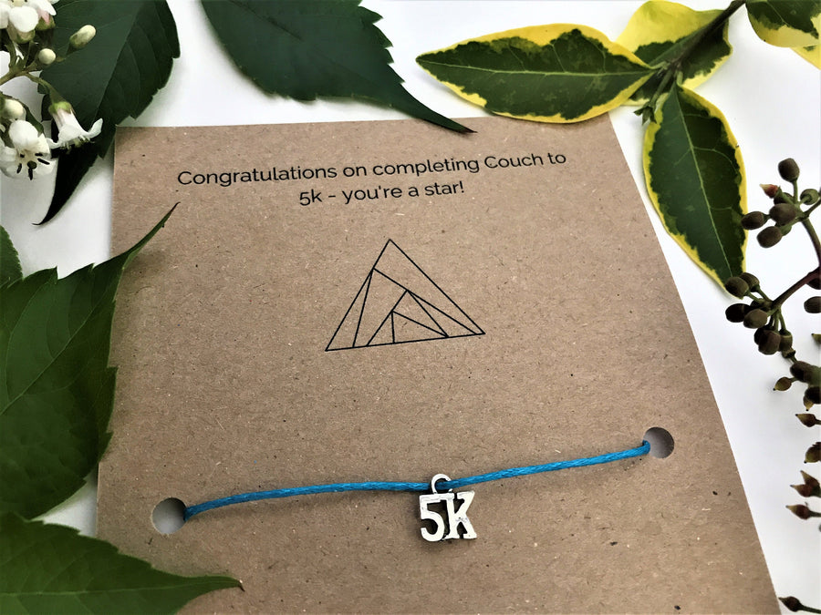 Couch to 5k Runner’s Wish Bracelet | ‘Congratulations on completing Couch to 5k'