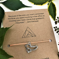 Hiker’s Wish Bracelet | 'Climb that goddamn mountain'