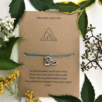 Hiker’s Wish Bracelet | 'Hike More, Worry Less'