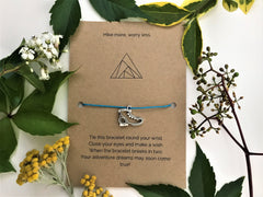 Hiker’s Wish Bracelet | 'Hike More, Worry Less'