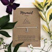 Wild Swimming Wish Bracelet | 'Mermaid at heart'