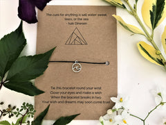 Sea Lover's Wish Bracelet | 'The cure for anything is salt water - sweat, tears or the sea'
