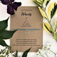 Sea Lover's Wish Bracelet | 'Home is where the waves are'