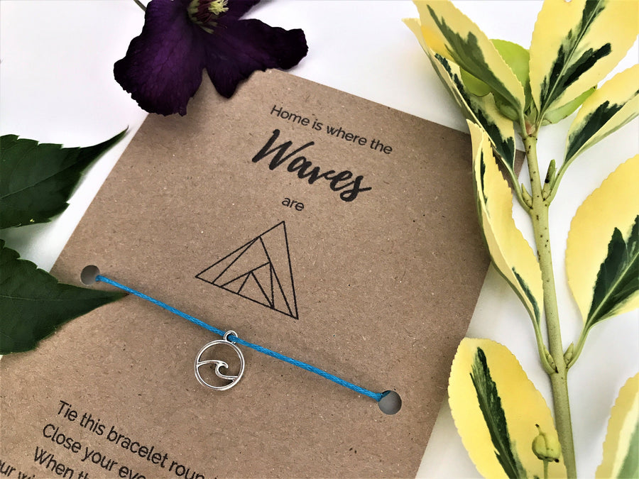 Sea Lover's Wish Bracelet | 'Home is where the waves are'
