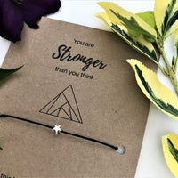 You Are Stronger Than You Think Wish Bracelet