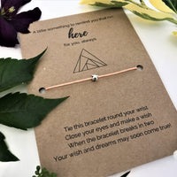 Friendship Wish Bracelet | 'Here for you always'