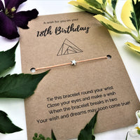 18th Birthday Wish Bracelet