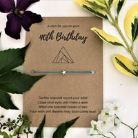 40th Birthday Wish Bracelet
