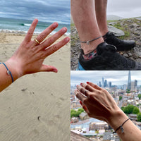 Yoga Mindful Wish Bracelet | 'Just breathe'