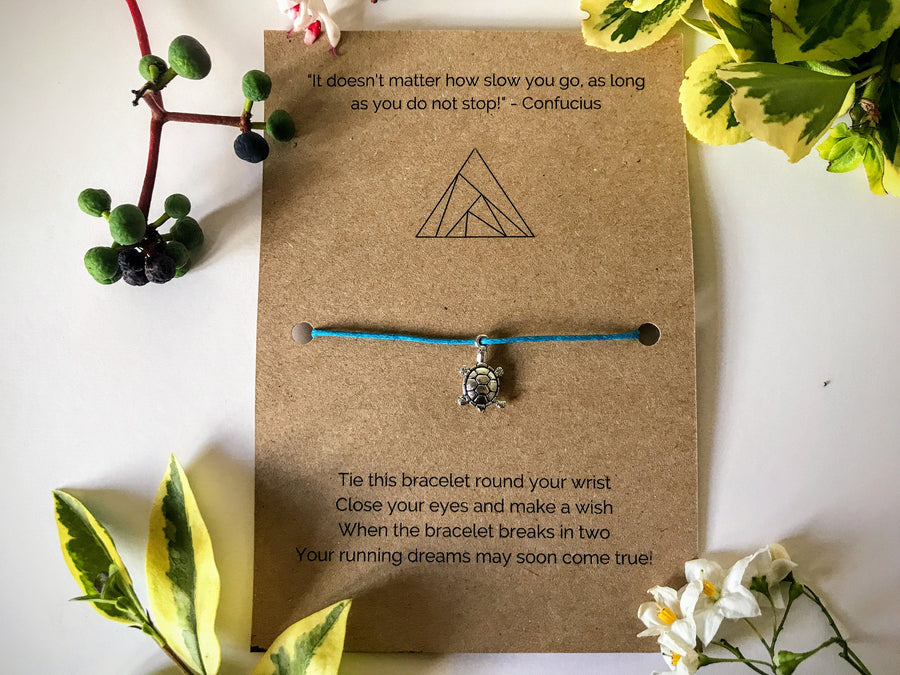 Runner’s Wish Bracelet | 'It does not matter how slow you go, as long as you do not stop'
