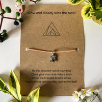Runner’s Wish Bracelet | 'Slow and steady wins the race'