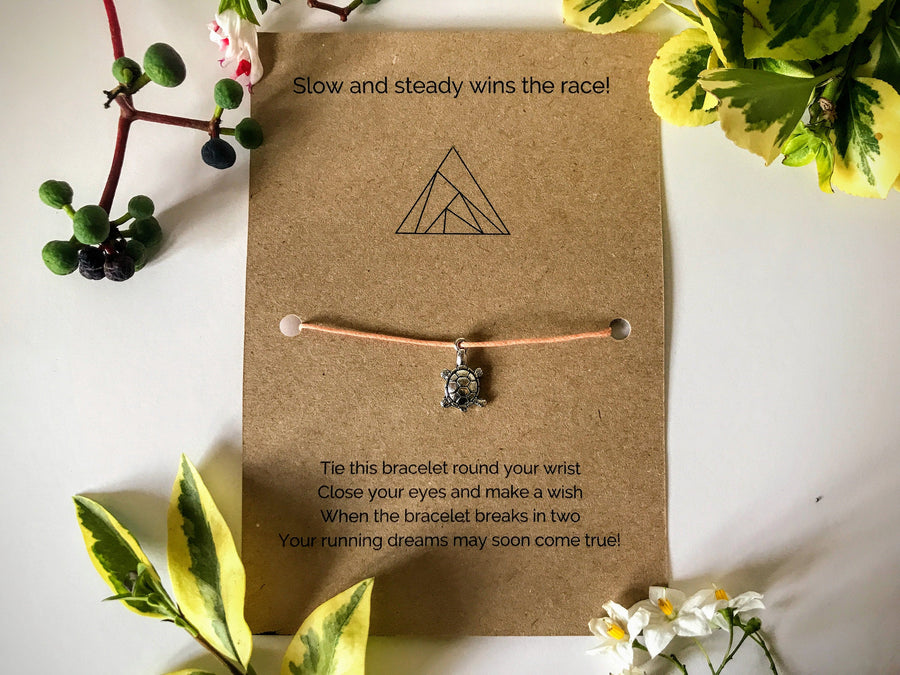 Runner’s Wish Bracelet | 'Slow and steady wins the race'