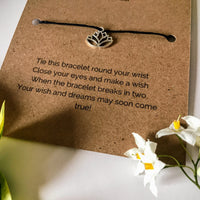 Yoga Mindful Wish Bracelet | 'This too shall pass'