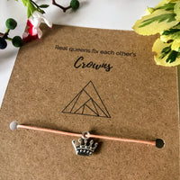 Friendship Wish Bracelet | 'Real queens fix each other's crowns'