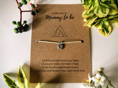 Mummy-To-Be Wish Bracelet